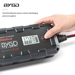 Nouveau <span class=keywords><strong>chargeur</strong></span> de <span class=keywords><strong>batterie</strong></span> AGM/GEL/Lithium 2A/4A/8A/15A haute puissance, <span class=keywords><strong>chargeur</strong></span> de <span class=keywords><strong>batterie</strong></span> portable pour véhicule <span class=keywords><strong>6V</strong></span>/12V/24V au plomb-acide BYGD Eight - Product Image 4