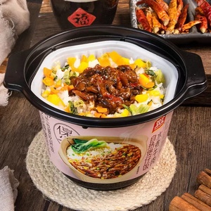 Venta al por mayor de la marca shuanghui Convenient/<span class=keywords><strong>arroz</strong></span> autocalentable/Bibimbap comida rápida/Comida instantánea lista para comer - Product Image 5