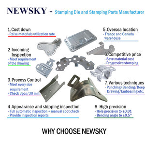 30 Year Experience Factory Complex Shapes Stamping <strong>Parts</strong> Stamping Service Copper Stainless Steel Aluminum <strong>Metal</strong> Stamping <strong>Part</strong> - Product Image 3