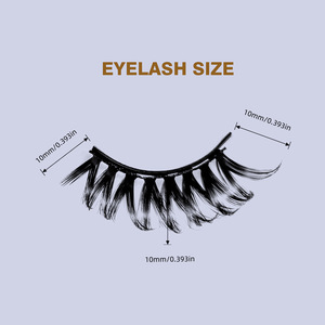 Ensemble de <span class=keywords><strong>faux</strong></span> <span class=keywords><strong>cils</strong></span> magnétiques 3D en vison synthétique, style volumineux, avec eye-liner magnétique pour <span class=keywords><strong>cils</strong></span> - Product Image 1