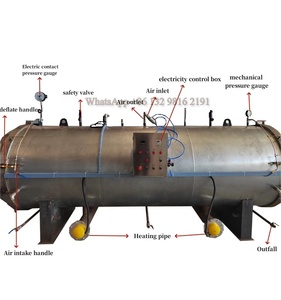 Machine d'autoclave à double porte à grande vitesse Machine de production de champignons Stérilisateur à vapeur pour <span class=keywords><strong>substrat</strong></span> de <span class=keywords><strong>champignon</strong></span> - Product Image 2