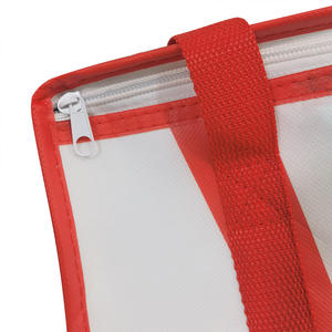 कस्टम लोगो फास्ट फूड डिलीवरी थर्मल इन्सुलेट कूलर बैग बैकपैक वाटरप्रूफ आउटडोर पैकिंग इन्सुलेटेड बीयर बैग 12 - Product Image 4