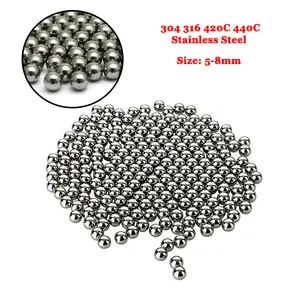 5.556mm 7/32 Inch G100 G200 G500 High Precision Cycling Stainless Steel Balls Mild Carbon Steel Balls For Bicycle Bearings