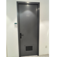 Porte d'entrée coulissante en aluminium haut de gamme au design moderne, résistante au feu 1,5 heure, pour usage extérieur en villas et hôtels