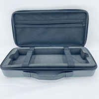 Boîte à fermeture éclair de voyage outil de clavier CNC fournisseurs de transport antichoc étui de transport de clavier avec insertion mousse de découpe Eva