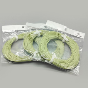 NUOVO Filo da Pesca a Mosca Galleggiante Double Taper DT per Mosche Secche, con Anelli Saldati Pre-attaccati su Entrambe le Estremità, Reversibile per Uso Prolungato, 100FT - Product Image 2