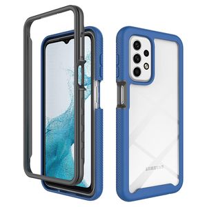Fundas Protectoras Anti-Golpes para Teléfono Móvil, para Samsung Galaxy <span class=keywords><strong>A23</strong></span>, Resistentes a Impactos, Cubierta Trasera Acrílica Transparente - Product Image 3