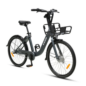 Vélo de ville électrique partagé TXED W PRICE avec cadre en alliage, 3 vitesses, freins à tambour et à bande, antivol, facile à transporter - Product Image 2