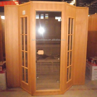 Sauna Inframerah Modern untuk Dalam Ruangan dengan Panel Kontrol