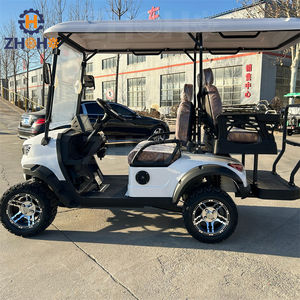 Voiture de golf électrique robuste, haute garde au sol de 15 cm, carrosserie renforcée, capacité tout-terrain et performances fiables - Product Image 5