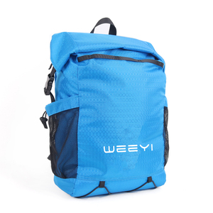 CHANGRONG Custom <strong>Recycled</strong> Nylon Laptop <strong>Backpack</strong> - Waterproof Unisex for Travel/Commute - Product Image 3