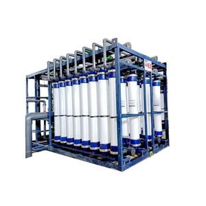 Purificador de agua de pozo subterráneo de Río 50 T/H 220V Sistema de ultrafiltración UF con motor de bomba Garantía de un año de PLC-1 - Product Image 4