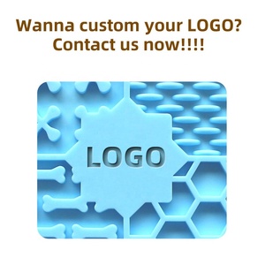 Nuevas llegadas: Tapete de lamer para perros de silicona con logotipo personalizado. Accesorio para perros que reduce la velocid - Product Image 3