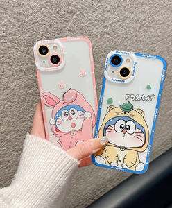 <span class=keywords><strong>Doraemon</strong></span> phim hoạt hình dễ thương điện thoại trường hợp đối với iPhone 14pro 14Promax 13 12 11 loạt các chống-mùa thu điện thoại trường hợp - Product Image 4
