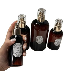 Botellas de spray de plástico Shengjie Packaging de 50ml 100ml 200ml 300ml con baño de oro para tóner, cuidado del cabello, recargables - Product Image 5