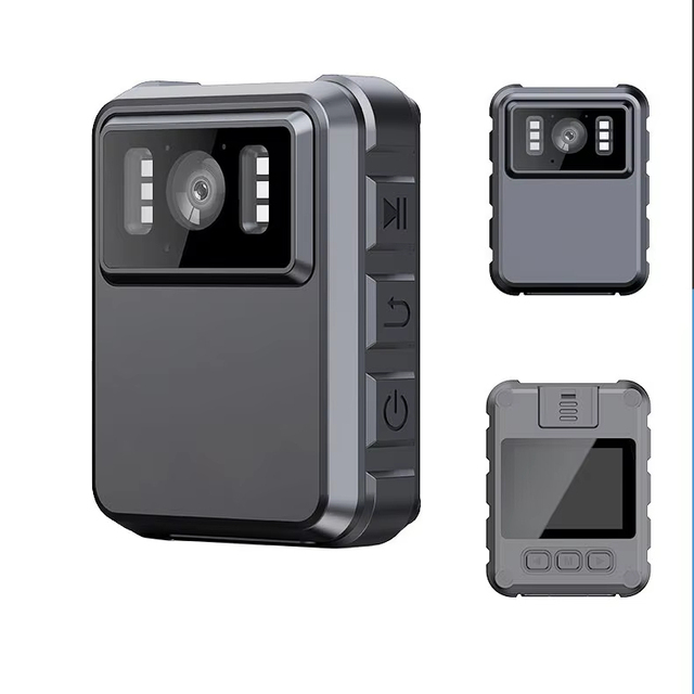 High Definition AHD 1080P Portable Conference Body Worn Camera Wide Angle 4K Support with Recording Function MOS Imaging Sensor