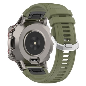 Bracelet de <span class=keywords><strong>montre</strong></span> <span class=keywords><strong>Amazfit</strong></span> <span class=keywords><strong>Falcon</strong></span> réglable en silicone souple à libération rapide 22 mm pour montres connectées - Product Image 1