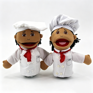 Marionnettes personnalisées de chef cuisinier pour l'éducation professionnelle en classe - Product Image 2