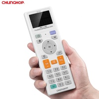 Chunghop controlador IR universal control remoto de aprendizaje para proyector STB DVD TV