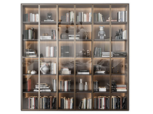 Personalizar ahorro de espacio sala de estar tamaño gabinete de madera maciza estante de almacenamiento estantes para libros - Product Image 4