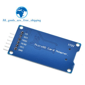 TZT Micro SD-Speicher erweiterungs karte Micro SD TF-Karte Memory Shield-Modul SPI Für Arduino <span class=keywords><strong>Promotion</strong></span> - Product Image 5