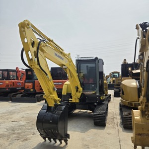 2024 Yanmar Vio55 Minigraafmachine 5.5 Ton Gebruikte Duurzame Graafmachine Goed Onderhouden Met Optionele Rubberen Rupsband En Extra Onderdelen - Product Image 3