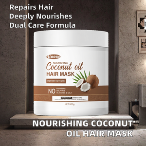 <span class=keywords><strong>Aiqi</strong></span> มาส์กและครีมบำรุงผมน้ำมันมะพร้าวบำรุงแบบ2-in-1สำหรับทุกสภาพเส้นผม - Product Image 2