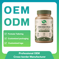 Capsules Végétales Nettoyantes FREERANGE à Marque Blanche – Formule de Soutien Digestif à Base de Plantes – Fabricant OEM/ODM de Capsules Nettoyantes FREERANGE
