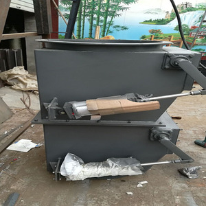 Vanne électrique à double couche à clapet pour le refoulement de poussière, vanne de contrôle d'arrêt à température normale, personnalisable OEM - Product Image 2
