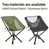 Chaise pliante portable légère pour le camping, la randonnée, le pique-nique, la pêche, installation en 15 secondes pour le camping et la plage