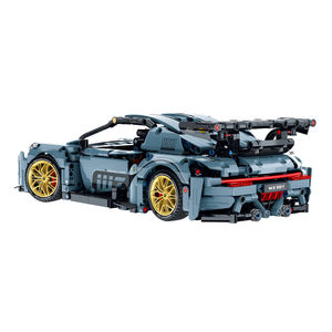 IM.MASTER 9811 Coche de Carreras de Alta Tecnología, Modelo Paganis <span class=keywords><strong>Zonda</strong></span> <span class=keywords><strong>R</strong></span>, Bloques de Construcción, Juguete de Rompecabezas, Regalo de Cumpleaños para Niños - Product Image 2