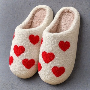 Yl-25167 Pantoufles d'hiver en peluche personnalisables pour femmes et hommes - Chaussons chauds et douillets pour la maison Odm/oem - Product Image 2
