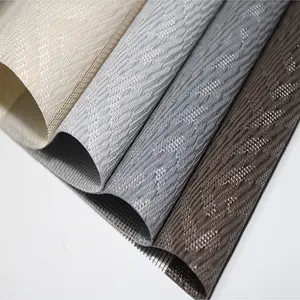 Hot Sale Factory Produce Good Quality 35% Polyester+65%PVC Zebra Blinds Semi-Blackout Fabric