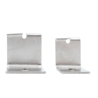 Support de protection d'angle en acier inoxydable 304 pour marbre - Système de revêtement mural et de revêtement d'angle pour escaliers et murs (montant/descendant)
