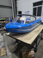 Kart aquatique électrique double place, coque en alliage d'aluminium et de magnésium antirouille, charge rapide, batterie lithium, drift haute vitesse, couleur OEM