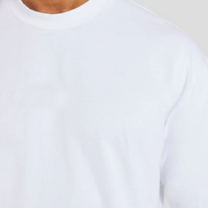 Men's Oversized Custom High Quality 100% Cotton Breathable Casual Summer Long Solid Blank <b>Canvas</b> <b>Plain</b> Dyed T-Shirts - Product Image 5