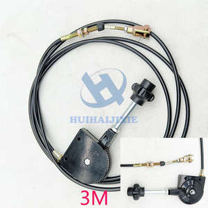 Phụ tùng máy xúc Ga Cáp lắp ráp dây ga cáp 2m 3m 4M <span class=keywords><strong>Accelerator</strong></span> Cable cho động cơ ga - Product Image 1