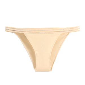 Tangas de cintura media para mujer al por mayor, súper absorbentes, de cintura baja, con patrón liso, tejido de punto, 100% algodón - Product Image 6