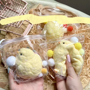 Juguete de Pollo para Apretar, Lindo Juguete Antiestrés de Mochi Squishy, Juguete de Pollo Esponjoso Kawaii de TPR, Juguetes de Apretar para Niños, Gran Venta - Product Image 5
