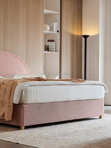 Refrigeración Cómoda Princesa Mesa simple Tapizado Up-holstered Camas Contemporáneo Tufted Juegos de dormitorio - Product Image 3