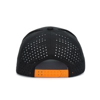 Gorra Trucker Personalizada con Parche Tejido, Perforada, de Secado Rápido, con Orificios Cortados con Láser, Malla Trasera y Cierre a Presión para Equipos Deportivos y Actividades al Aire Libre