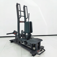 Appareil Commercial d'Entraînement des Abduteurs et des Hip Thrusts, en Acier Réglable, Équipement de Musculation à Charge de Plaques, Machine d'Adducteurs Debout pour Salle de Sport