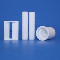 Mecanizado CNC de Precisión de Fluoroplastos, Incluyendo Componentes de PTFE con Formas Personalizadas