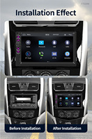 BQCC Double Din 7" Écran de voiture universel sans fil CarPlay Android Auto Stéréo Radio multimédia pour véhicule BT USB FM Lecteur de films