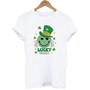 Transfers Printing St Patrick'S Day Design Ready Stock Dtf Customize Heat Press Sticker For Clothing