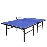 Vente directe d'usine intérieur pliant divertissement exercice Table de ping-pong professionnel avec roues