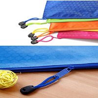 Sac étanche à fermeture éclair en 12 couleurs, pochette à crayons pour cosmétiques, maquillage, fournitures de bureau, accessoires de voyage et fournitures ménagères