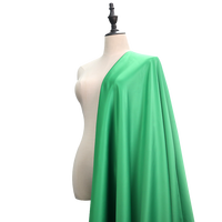 Tissu en satin de soie douce mate 100% polyester pour rideau de drap de lit, décoration de mariage, tissu brodé en satin blanc