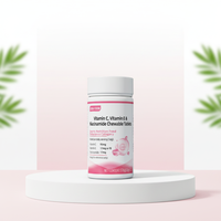 OEM/ODM Vitamin C, Vitamin E, Niacinamide Dikombinasikan dengan Zat Besi, Seng, dan Vitamin B, Suplemen Nutrisi Harian untuk Latihan Ketahanan