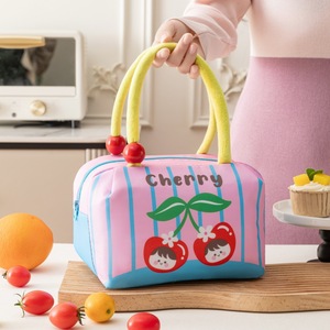 Nouveau mignon sac isotherme de poche isolé grande capacité <span class=keywords><strong>film</strong></span> d'aluminium épais sac de rangement isolé pique-nique en plein air sacs à déjeuner - Product Image 3